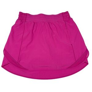 Lululemon Hotty Hot High Rise Skirt in Pink Size 6 Athletic Skort